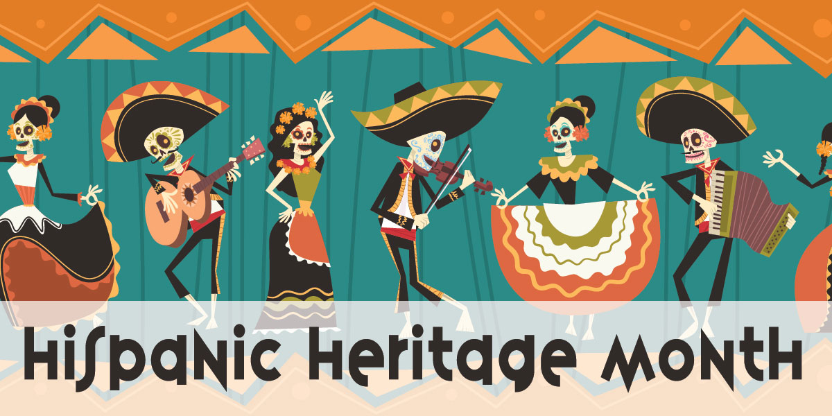 Banner for Hispanic Heritage Month Fall 2019