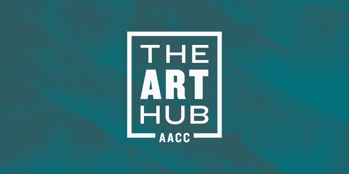 Logo for The Art Hub at AACC