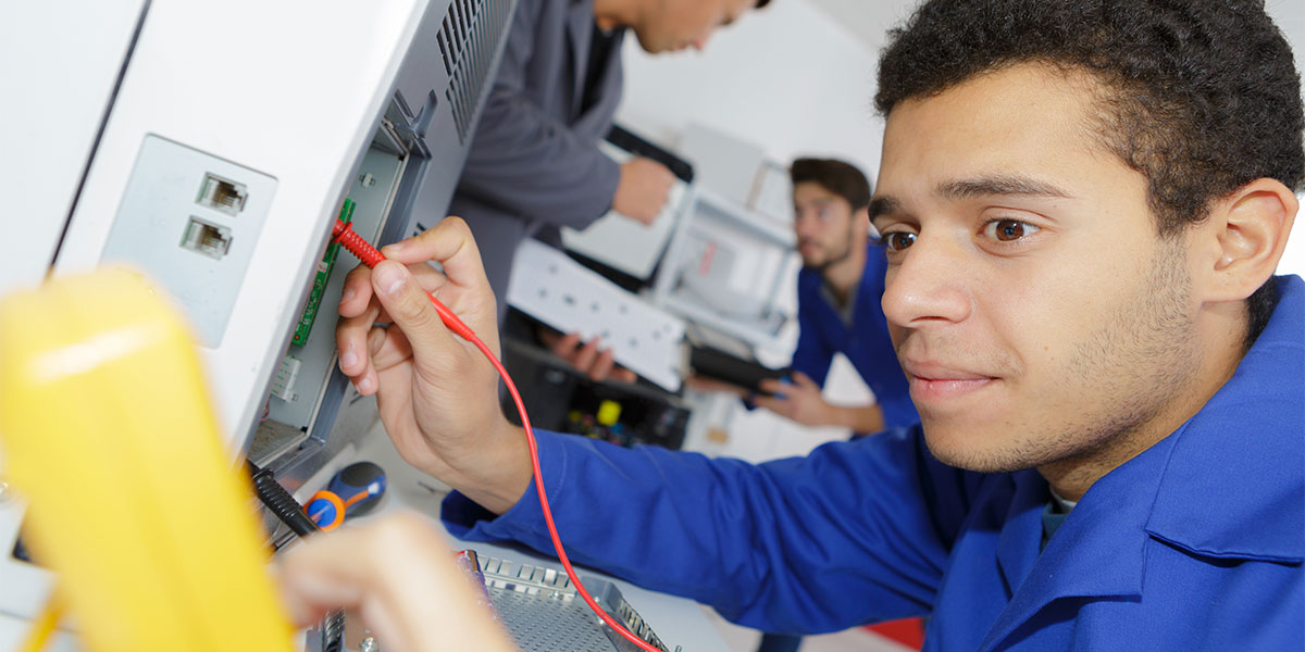 Student with computer shutterstock image