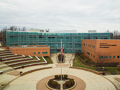 Aerial view of the Center for Applied Learning and Technology